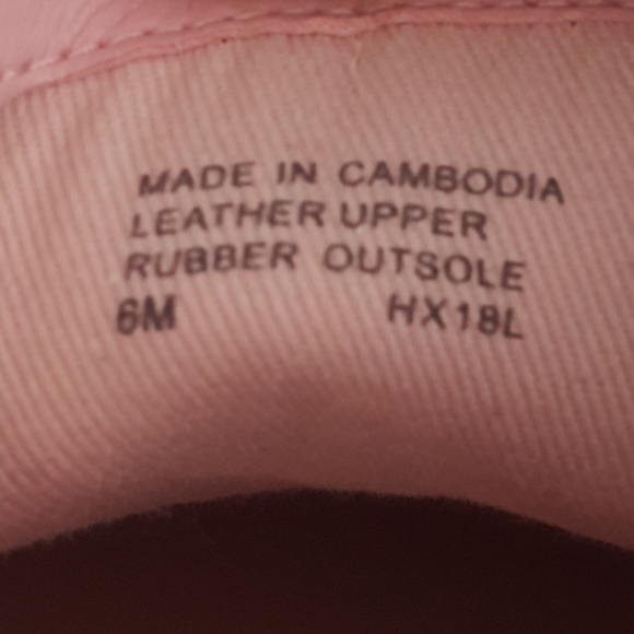 Michael Kors Harper Lace Up Pink Leather Sz 6 NIB - Picture 8 of 8